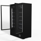 Supermarket Two Glass Doors Upright Display Fridge - 1000 Litre