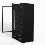 Supermarket Two Glass Doors Upright Display Fridge - 1000 Litre