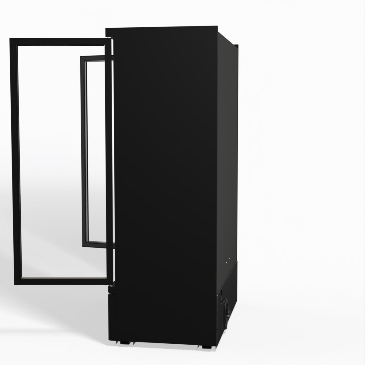 Supermarket Two Glass Doors Upright Display Fridge - 1000 Litre