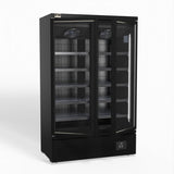 Supermarket Two Glass Doors Upright Display Fridge - 1000 Litre