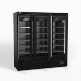 Supermarket Three Glass Doors Upright Display Fridge - 1539 Litre