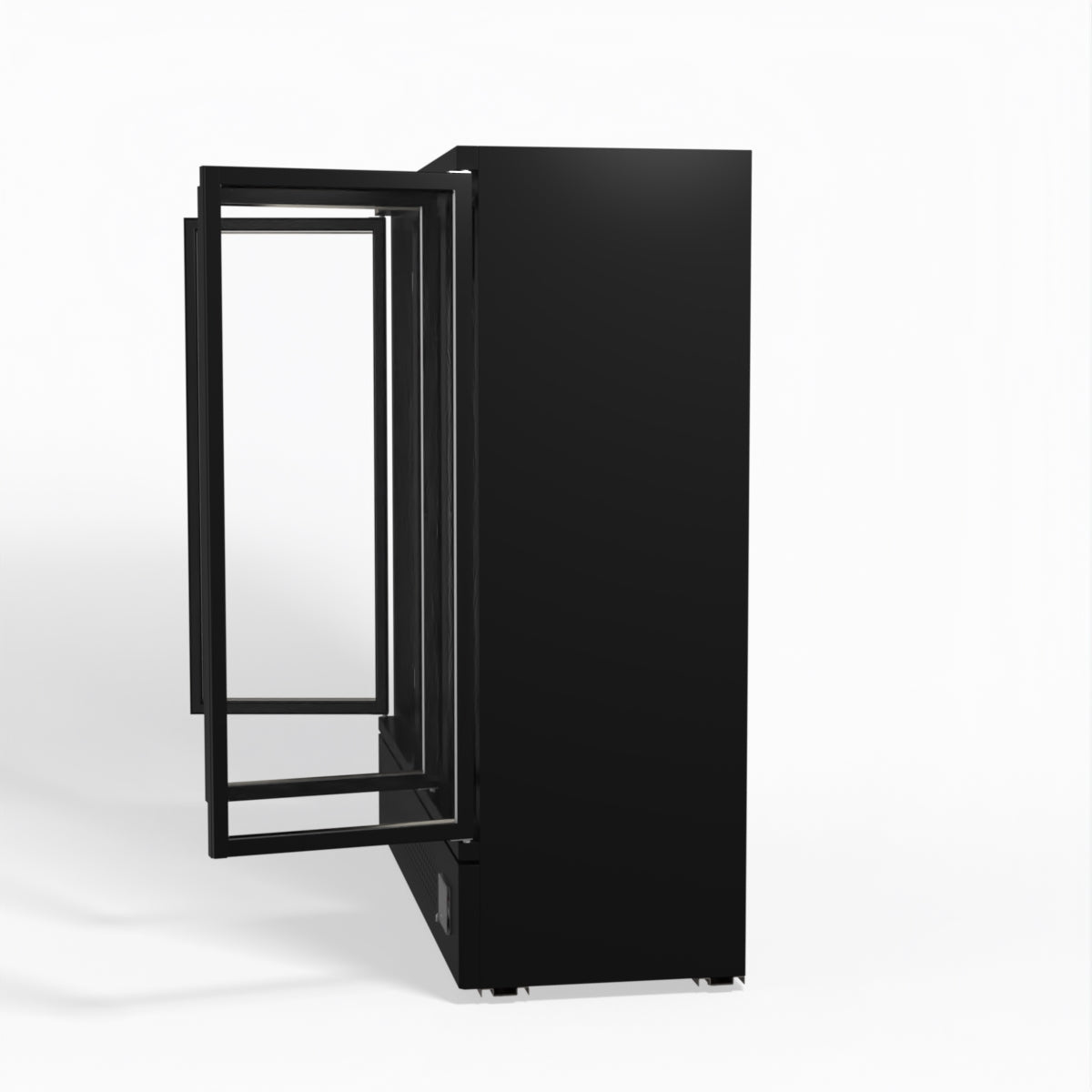 Supermarket Three Glass Doors Upright Display Fridge - 1539 Litre