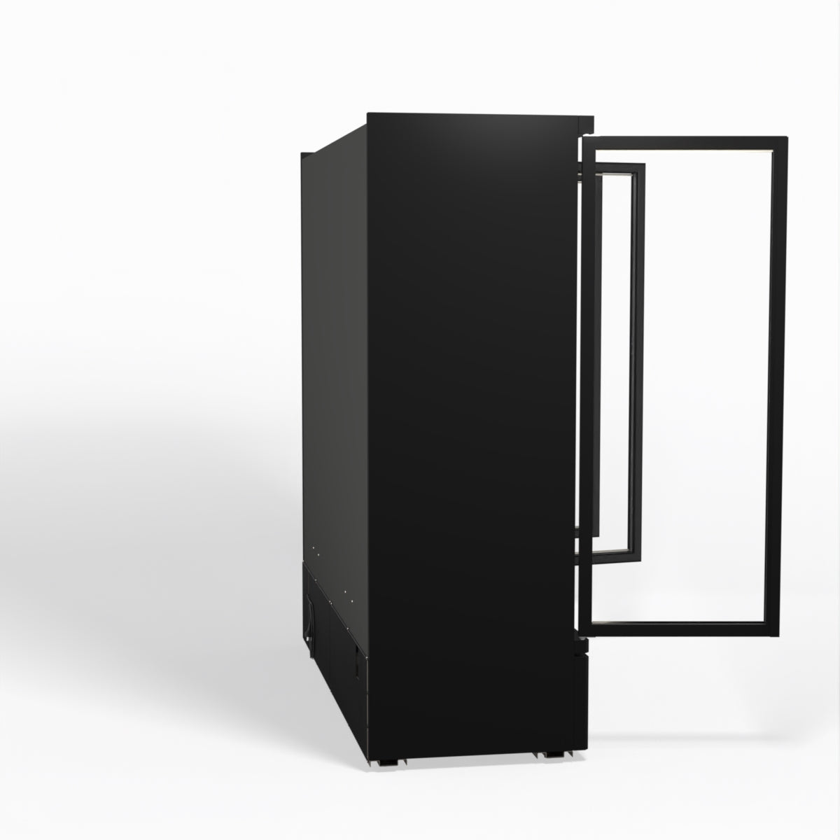 Supermarket Three Glass Doors Upright Display Fridge - 1539 Litre