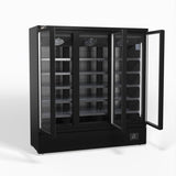 Supermarket Three Glass Doors Upright Display Fridge - 1539 Litre