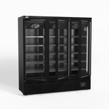 Supermarket Three Glass Doors Upright Display Fridge - 1539 Litre