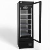 Supermarket Single Glass Door Upright Display Fridge - 450 Litre