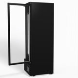 Supermarket Single Glass Door Upright Display Fridge - 450 Litre