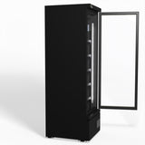 Supermarket Single Glass Door Upright Display Fridge - 450 Litre