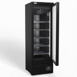 Supermarket Single Glass Door Upright Display Fridge - 450 Litre