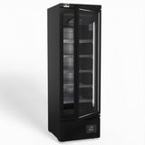 Supermarket Single Glass Door Upright Display Fridge - 450 Litre