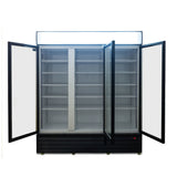 AG 1500L Triple Door Upright Display Fridge - Glass Door CU1500TNG