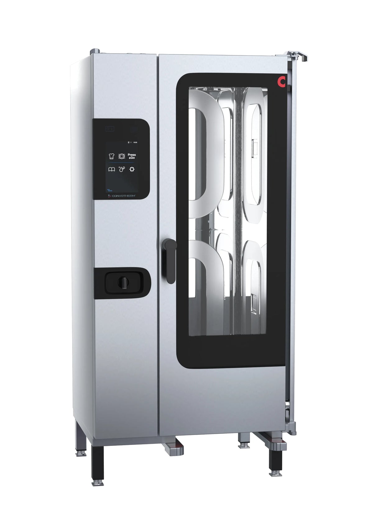 Convotherm Cxgbt2010D 20 Tray Gas Combi Steamer Oven Boiler System Disappearing Door