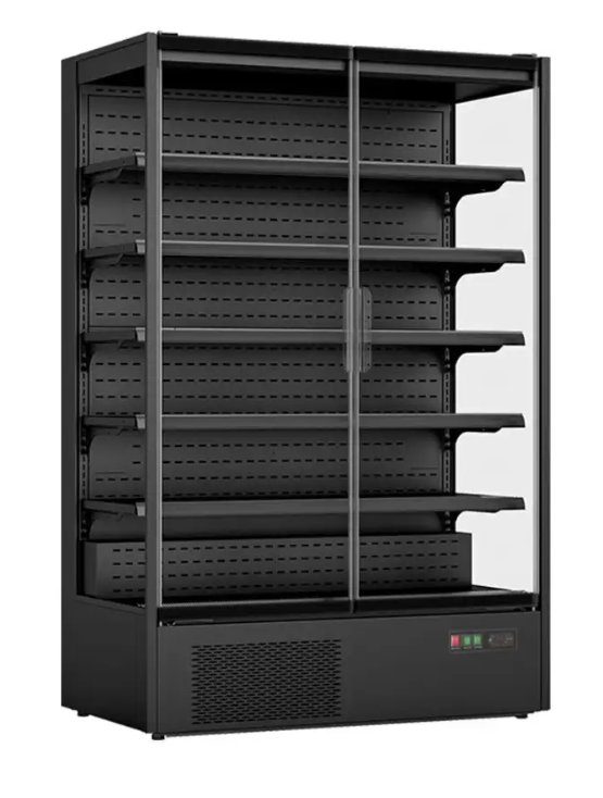 Thermaster DC-125B 2 Door Display Fridge