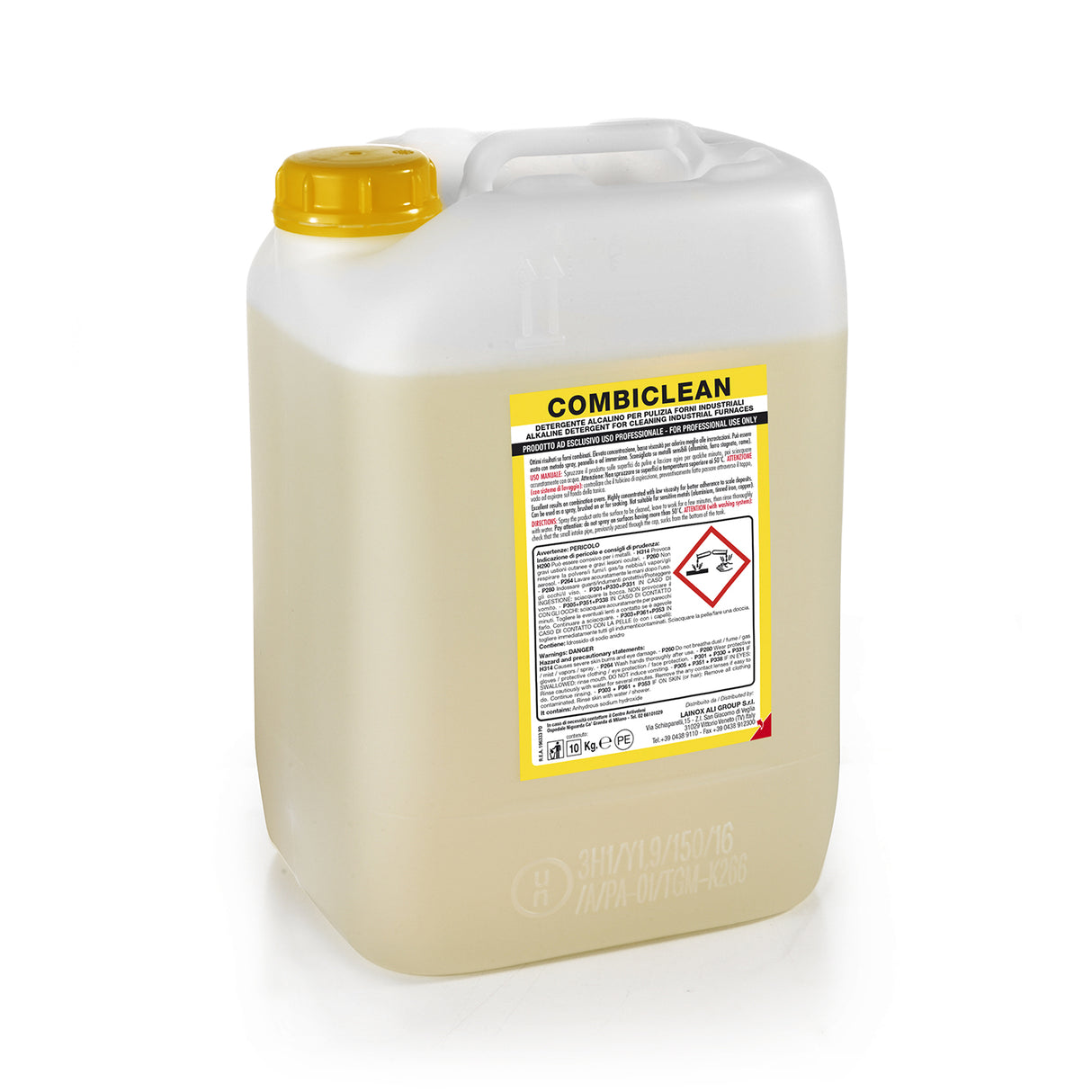 LAINOX COMBICLEAN 3 in 1 alkaline cleanser - 10L