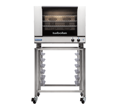 Turbofan E28M42 Full Size Tray Manual Electric Convection Ovens Double Stacked