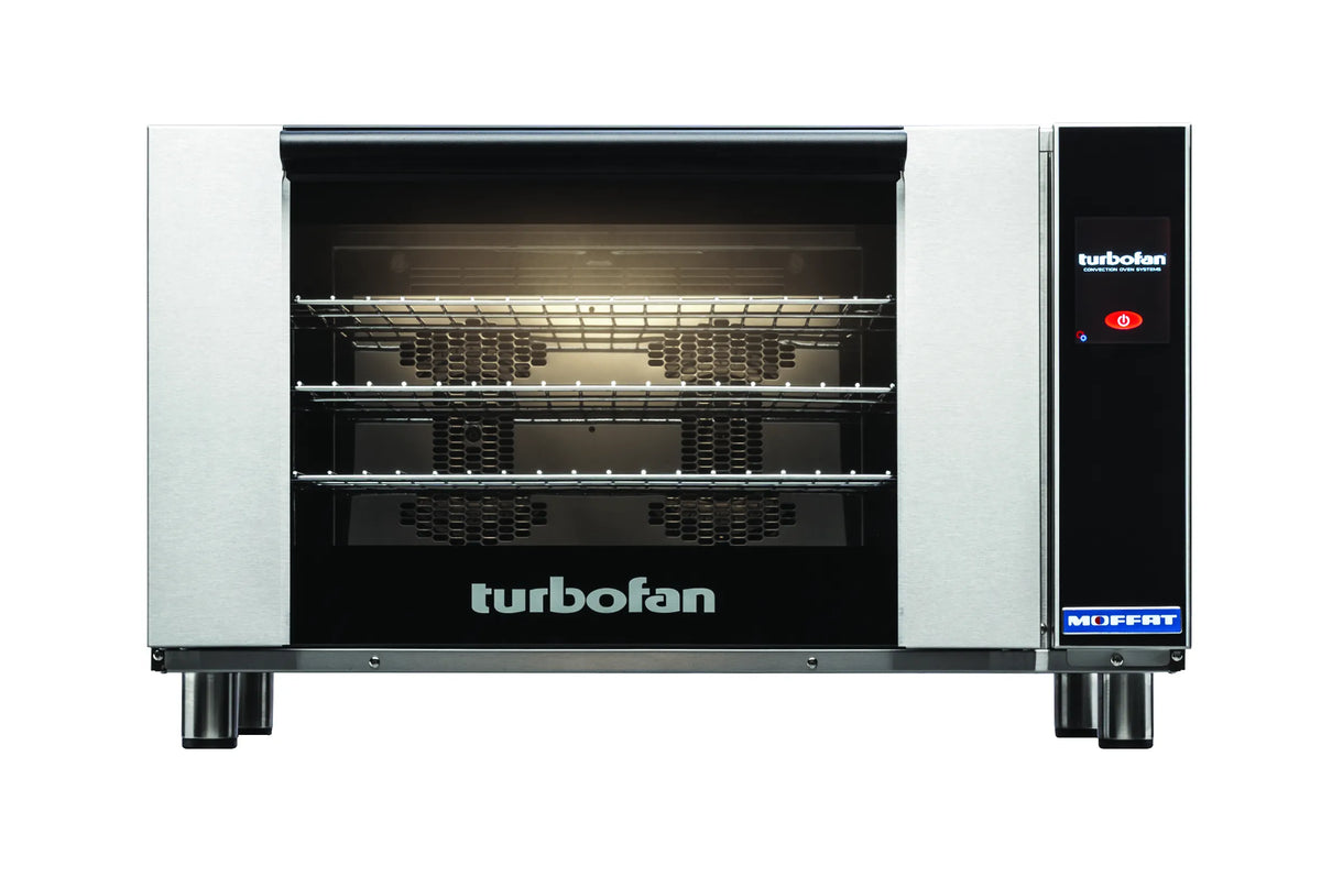 Turbofan E28T4 Full Size Electric Convection Oven Touch Screen Control 0