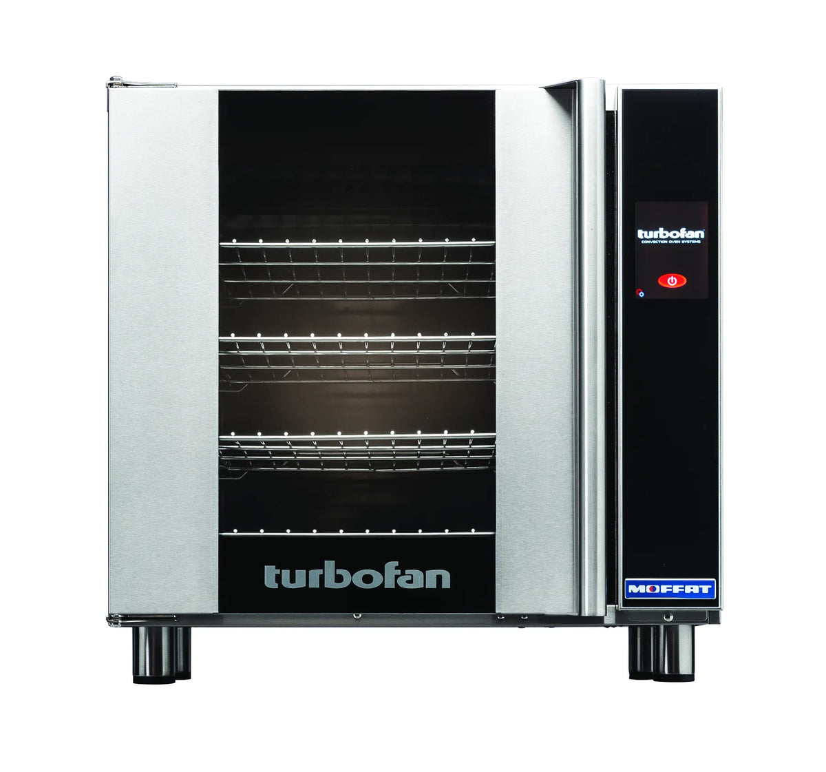 Turbofan E32T4 Full Size Electric Convection Oven Touch Screen Control Stainless Steel 0