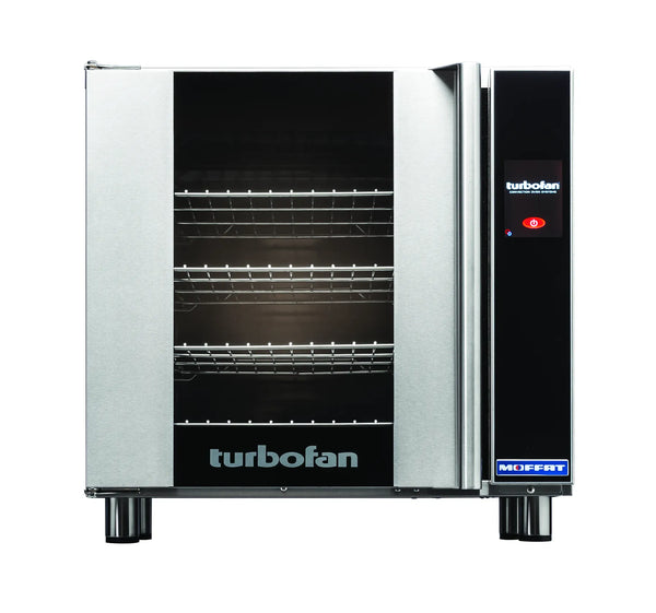 Turbofan E32T4 Full Size Electric Convection Oven Touch Screen Control Stainless Steel 0