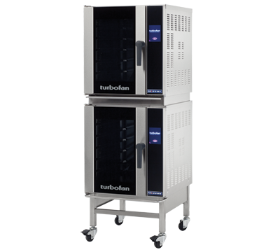 Turbofan E33T52 Full Size Tray Touch Screen Electric Convection Oven Double Stacked