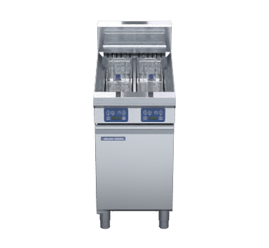 Blue Seal Evolution Series E44E 450Mm Twin Pan Electric Fryer