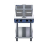 Blue Seal Evolution Series E514S Ls 600Mm Electric Cooktop Sealed Hobs Leg Stand