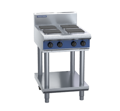 Blue Seal Evolution Series E514S Ls 600Mm Electric Cooktop Sealed Hobs Leg Stand