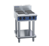 Blue Seal Evolution Series E514S Ls 600Mm Electric Cooktop Sealed Hobs Leg Stand