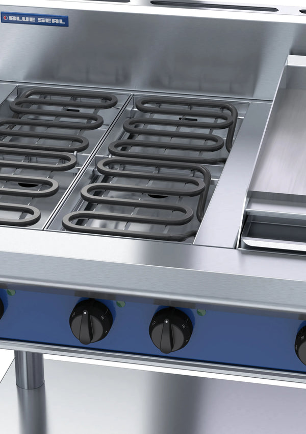 Blue Seal Evolution Series E516C Ls 900Mm Electric Cooktop Leg Stand