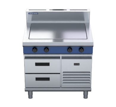 Blue Seal Evolution Series E57 Rb 900Mm Electric Solid Top Refrigerated Base