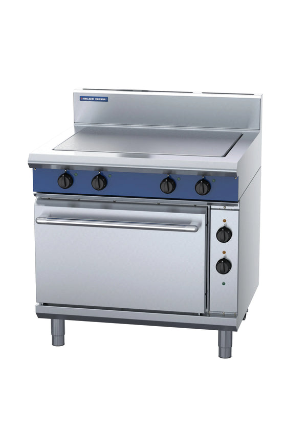 Blue Seal Evolution Series E570 900Mm Electric Solid Top Static Oven Range