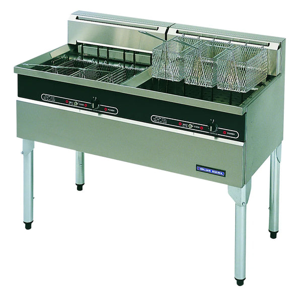 Blue Seal Evolution Series E604 1200Mm Twin Pan Electric Fish Fryer