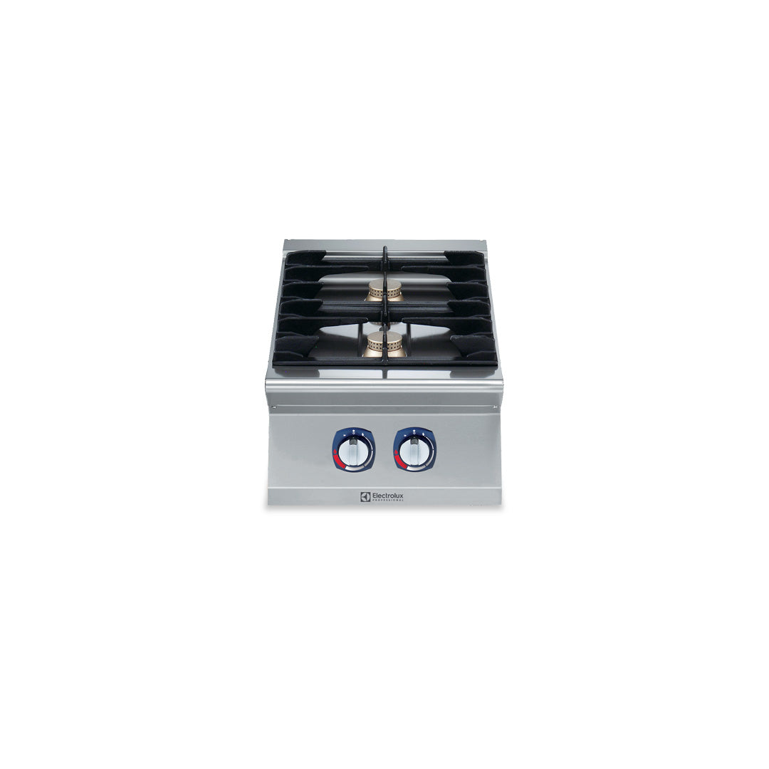 Electrolux 700XP 2 Burner Gas Cook Top 400mm E7GCGD2C0A - Whisk Hospitality - E7GCGD2C0A