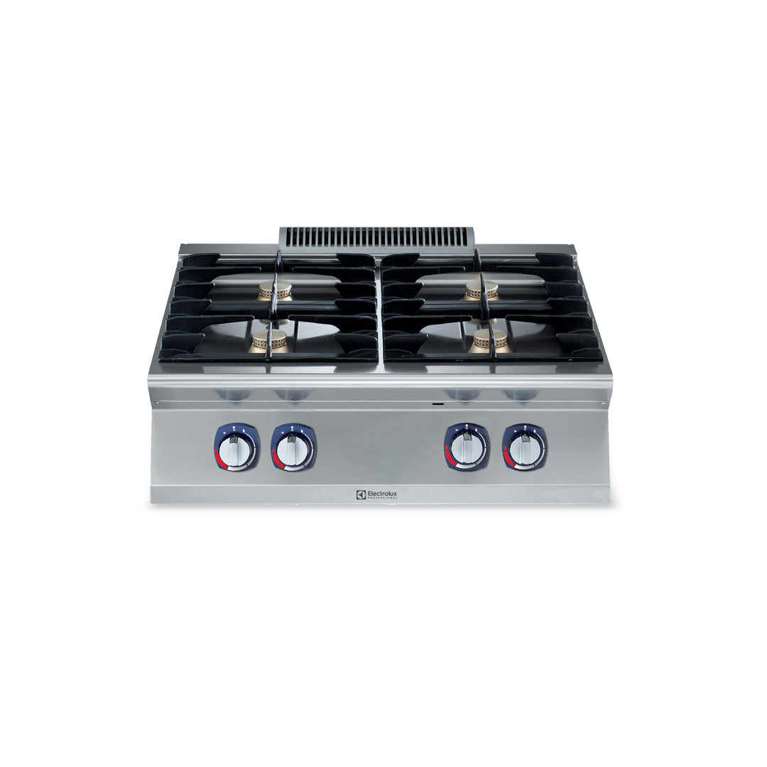 Electrolux 700XP 4 Burner Gas Cook Top 800mm E7GCGH4C0A - Whisk Hospitality - E7GCGH4C0A