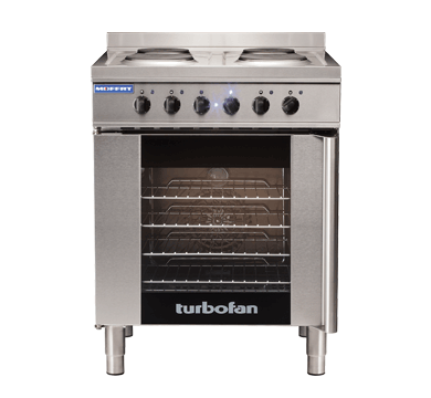 Turbofan E931M Full Size Tray Electric Convection Oven And Cooktop 0