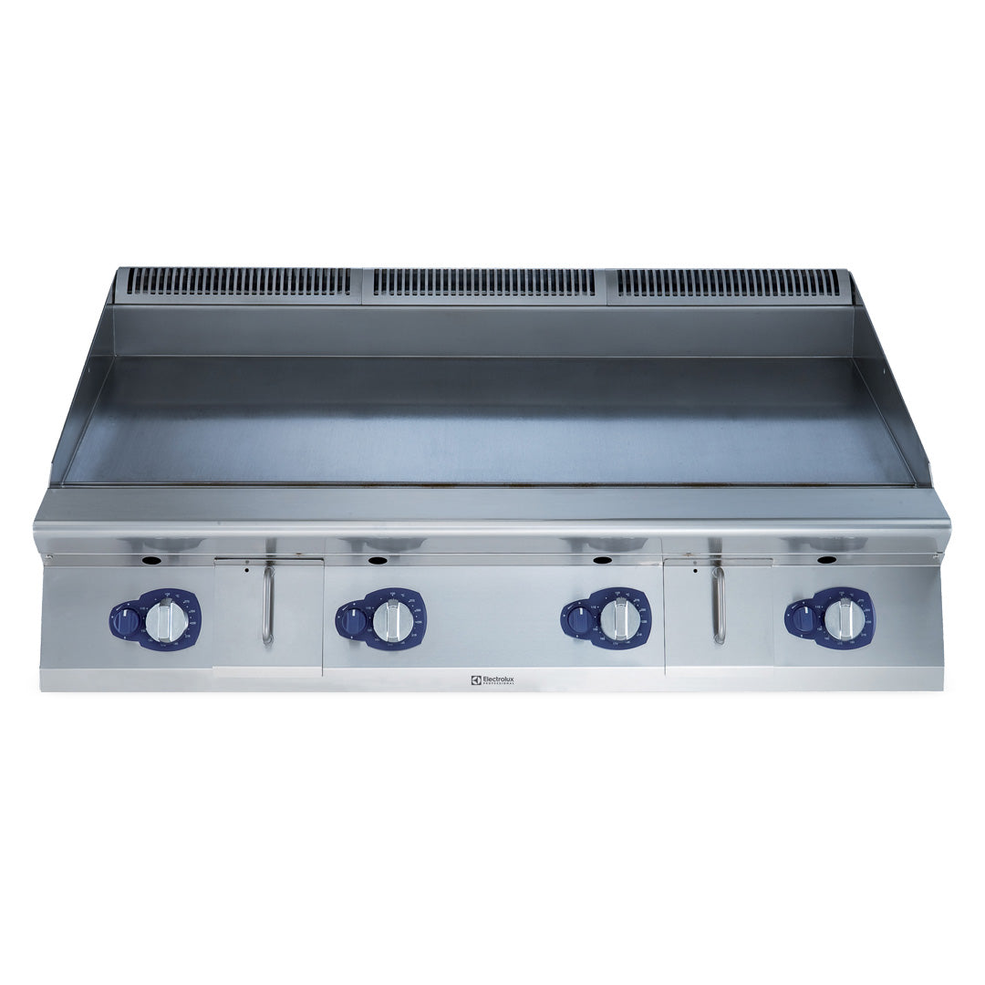 Electrolux 900XP Gas Griddle Plate with Smooth NitroChrome3 Plate 1200mm E9IIKAAOMIA - Whisk Hospitality - E9IIKAAOMIA