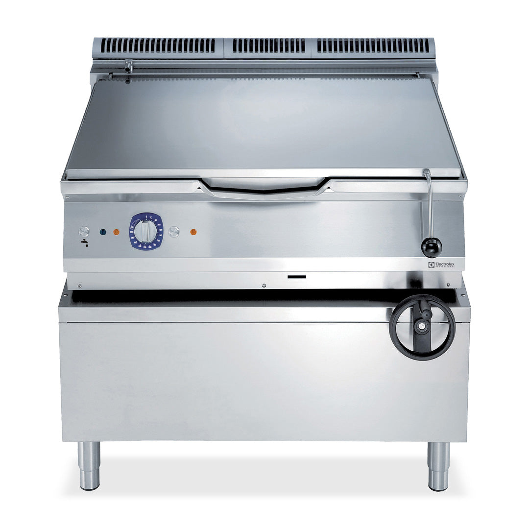 Electrolux 900XP 80L Gas Bratt Pan with Duomat Bottom and Manual Tilting E9PPBSBAME - Whisk Hospitality - E9PPBSBAME