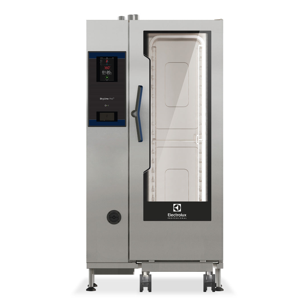 Electrolux SkyLine ProS 20 x 1/1GN Gas Direct Steam Combi Oven with Touch Controls ECOE201K2U0 - Whisk Hospitality - ECOE201K2U0