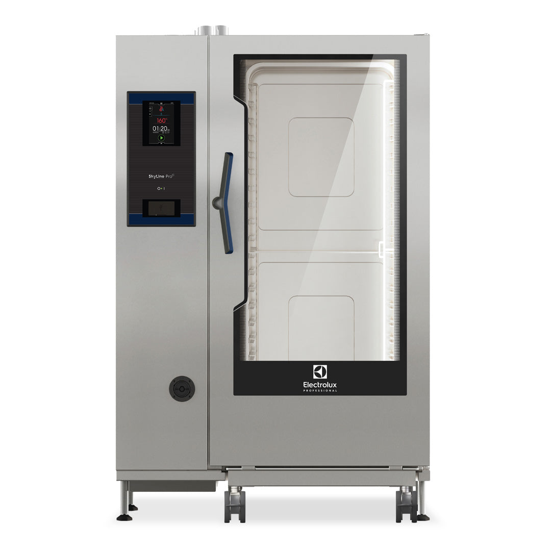 Electrolux SkyLine ProS 20 x 2/1GN Electric Direct Steam Combi Oven with Touch Controls ECOE202K2S0 - Whisk Hospitality - ECOE202K2S0