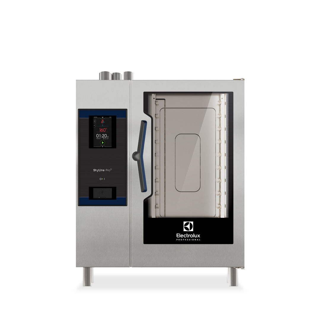Electrolux SkyLine ProS 10 x 1/1GN Gas Direct Steam Combi Oven with Touch Controls ECOG101K2U0 - Whisk Hospitality - ECOG101K2U0