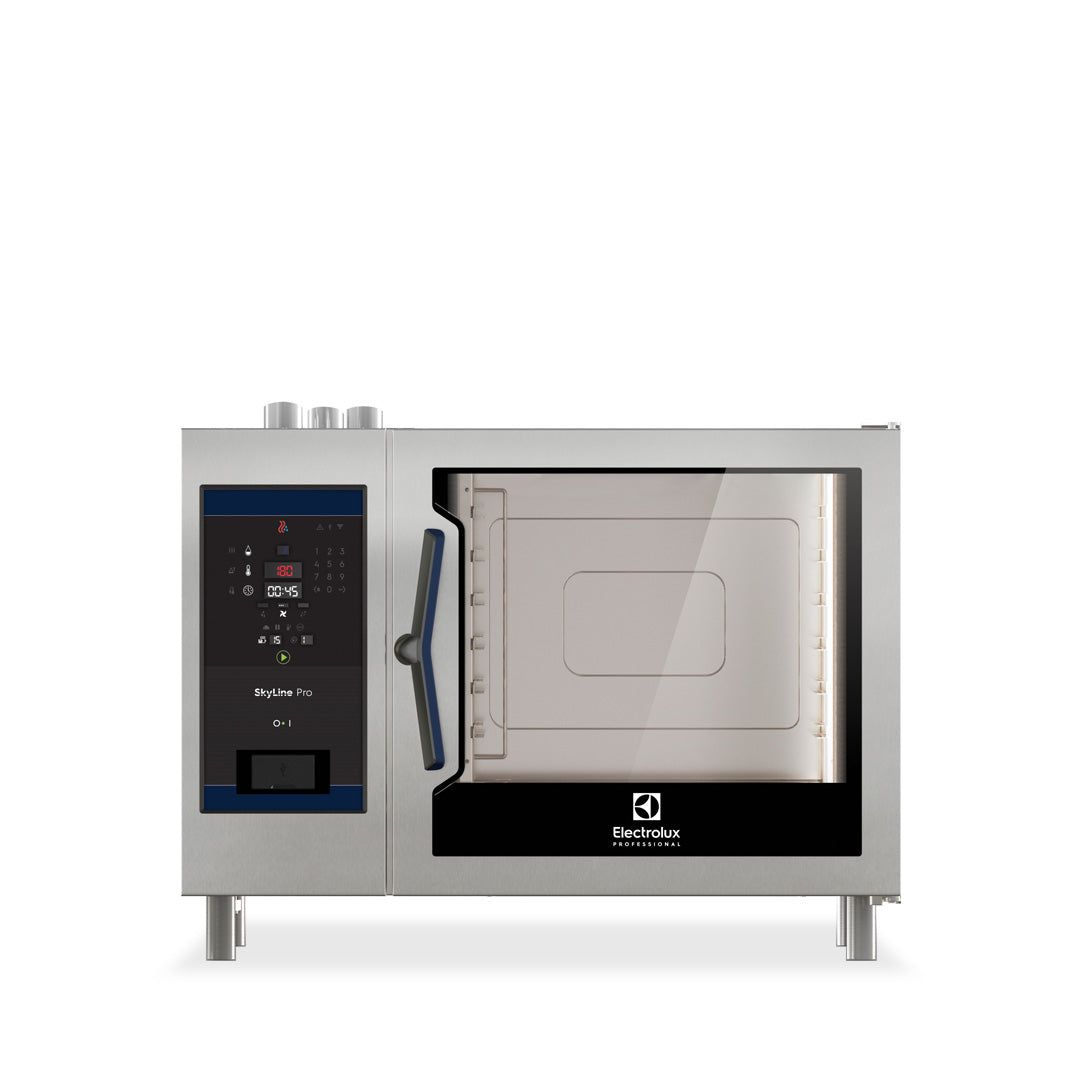 Electrolux SkyLine Pro 6 x 2/1GN Gas Direct Steam Combi Oven with Digital Controls ECOG62C2U0 - Whisk Hospitality - ECOG62C2U0