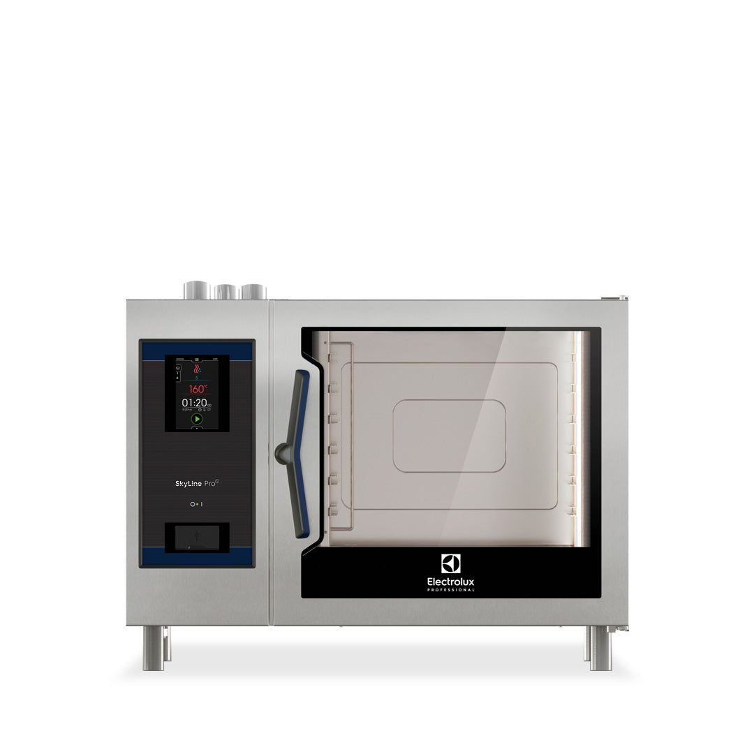 Electrolux SkyLine ProS 6 x 2/1GN Gas Direct Steam Combi Oven with Touch Controls ECOG62K2U0 - Whisk Hospitality - ECOG62K2U0