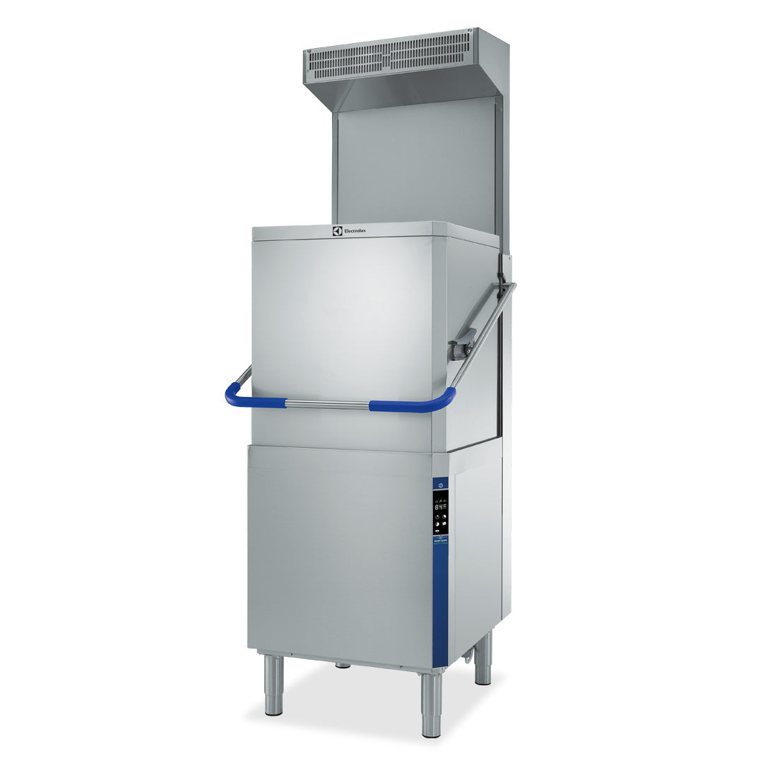 Electrolux green&clean Hood Type Dishwasher with Heat Recovery, Drain Pump & Detergent Dispenser EHT8IELG - Whisk Hospitality - EHT8IELG