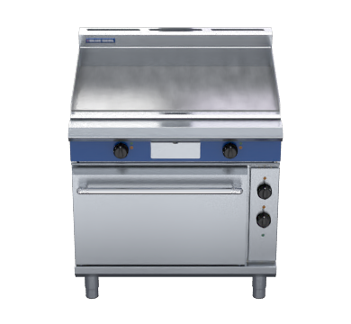 Blue Seal Evolution Series Ep56 900Mm Electric Griddle Convection Oven Range