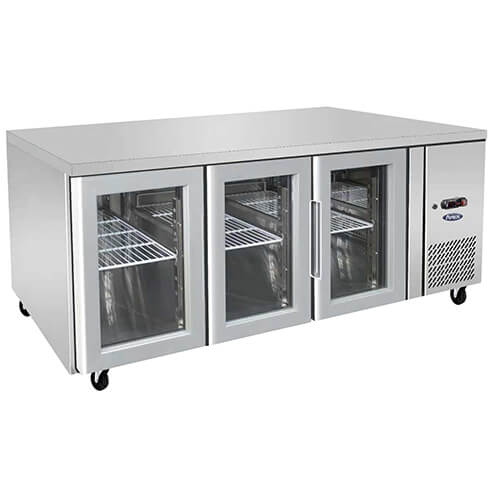 Atosa EPF3731 3 Door Undercounter Fridge