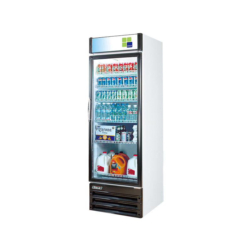 Turbo Air 1 Glass Door Upright Display Fridge 602L FRS-600RP - Whisk Hospitality - FRS-600RP