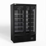 Supermarket Two Doors Upright Display Freezer - 1000L