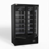 Supermarket Two Doors Upright Display Freezer - 1000L