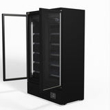 Supermarket Two Doors Upright Display Freezer - 1000L