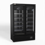 Supermarket Two Doors Upright Display Freezer - 1000L