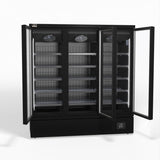 Supermarket Three Doors Upright Display Freezer - 1539L